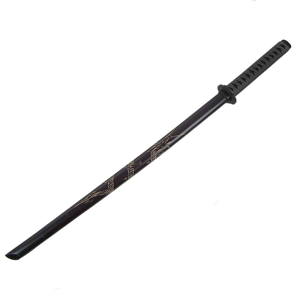 Bokken de Madera Negro Dragon