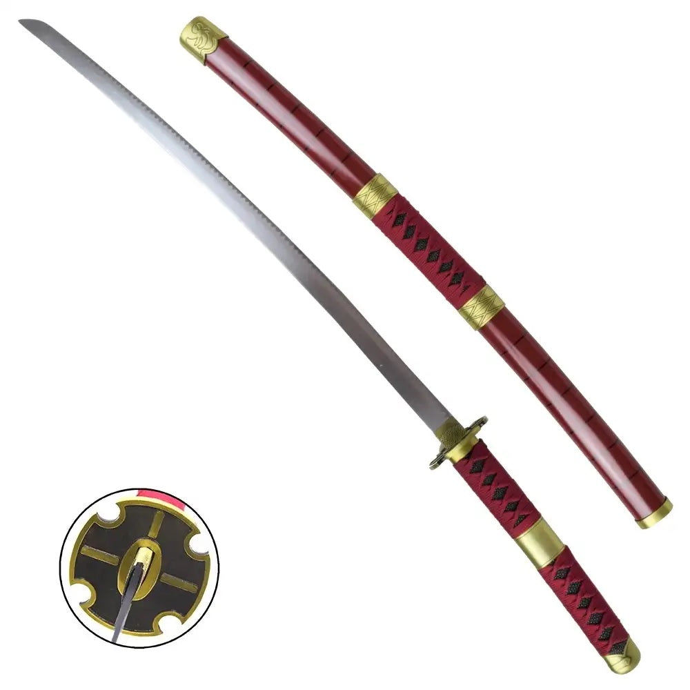 Katana Sandai Kitetsu de Madera – Zoro One Piece